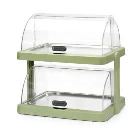   HENDI Dupla roll-top fedeles hűtővitrin Duo UNIQ - Zöld, 480x355x480mm (871973)