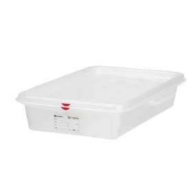   GN 2/3 polipropilén tartály, HENDI, GN 2/3, 9L, Átlátszó, 354x325x(H)100mm
