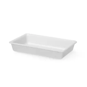Előkészítő tálca, HENDI, 6L, Fehér, 430x285x(H)75mm