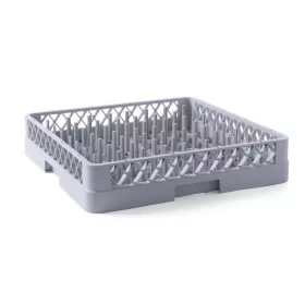   HENDI Mosogatókosár tányéroknak - 500x500x100 mm - Ipari mosogatógépekhez (877104)