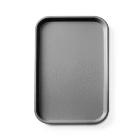   AmerBox Polipropilén Gyorséttermi Tálca - GN 1/1, 530x325 mm, Fekete (878590)