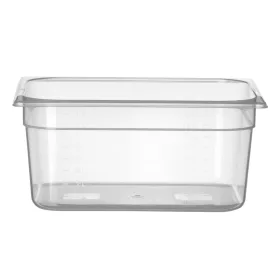   HENDI GN edény 1/2, , Profi Termékcsalád, GN 1/2, 9,5L, Átlátszó, 325x265x(H)150mm
