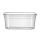 HENDI GN edény 1/3, , Profi Termékcsalád, GN 1/3, 5,7L, Átlátszó, 325x176x(H)150mm