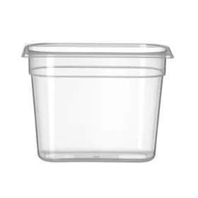   HENDI GN edény 1/4, , Profi Termékcsalád, GN 1/4, 5,5L, Átlátszó, 265x162x(H)200mm