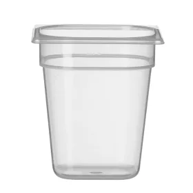   GN edény 1/6, HENDI, Profi Termékcsalád, GN 1/6, 3,4L, Átlátszó, 176x162x(H)200mm