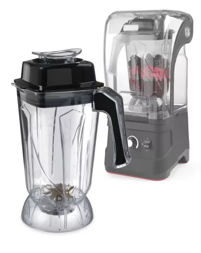 Blender keverőtál titánium bevonatú pengével, HENDI, 2,5L, 200x170x(H)360mm