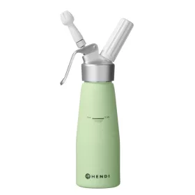 Habszifon, HENDI, 0,5L, Pasztell zöld, ?80x(H)260mm