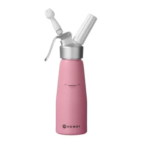 Hendi Habszifon – 0,5L, Alumínium – Pasztell rózsaszín (975855)