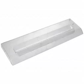   442x129x25 mm Előlap, fagyasztófiók, átlátszó (eredeti) AEG, ELECTROLUX MFR280 hűtőgép