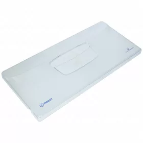   Indesit mélyhűtő rekesz ajtó, fagyasztó fiók előlap, 195x430 mm (felső, C00291478)