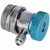 Töltő csatlakozó autóklíma R134a 1/4 coll SAE x 13 szívóoldali LP (kék)