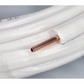 6x1 mm (1/4) Szigetelt rézcső, klíma 25 méteres tekercs