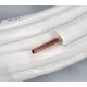 6x1 mm (1/4) Szigetelt rézcső, klíma 25 méteres tekercs