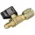 Klima golyoscsap 5/16-1/4 coll 180 fok egyenes CV01