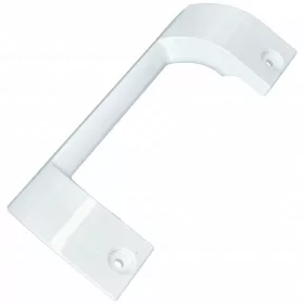   Fogantyú, ívelt, fehér, műanyag (eredeti) GORENJE / MORA hűtőgép