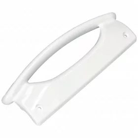   Fogantyú, ívelt, fehér, műanyag (utángyártott) WHIRLPOOL / INDESIT hűtőgép