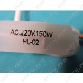   150W leolvasztó fűtőszál hűtőszekrénybe hossz l= kb 35cm 14 coll 220V