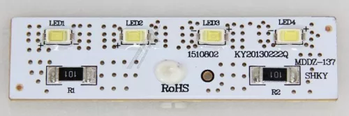 Gorenje hűtőgép LED világítás modul 18 68 10, 12V, 1.5W
