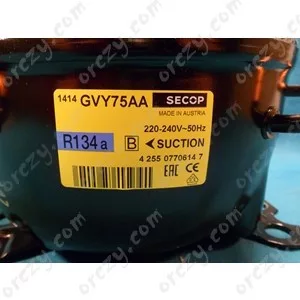 Kompresszor EGAS80HLR / ACC R134a 1/4 HP-200 (GL80AA helyett) / egyedi dobozolású