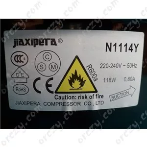 Kompresszor N1114Y 220/50V  118W / 1/5 R600