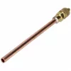 6 / 100 mm Töltőcső + szelep (univerzális) hűtőgép