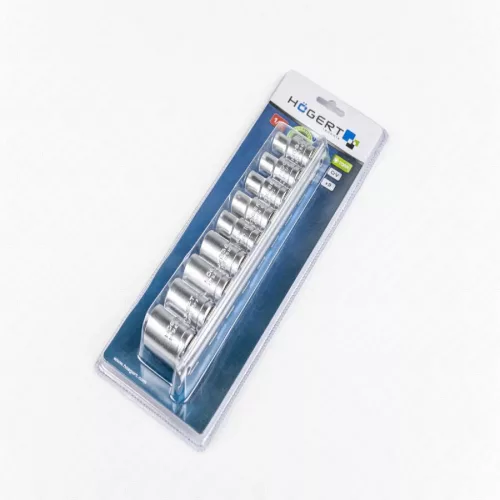 TORX dugókulcsfejek 1/2", 9 részes , HÖGERT HT1A880