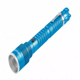   LED zseblámpa, (elemlámpa) akkumulátoros, LED 10W, IP54,  800 lm, zoom , HÖGERT HT1E425
