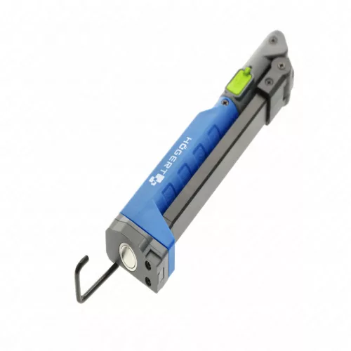 Munkalámpa, akkumulátoros, 200 lm, 650 mAh, mágneses, HÖGERT HT1E481