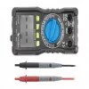 Digitális multiméter, LED dióda, zseblámpa, AC-DC 600V, 10A, 99,99 MΩ, VFC, NCV , HÖGERT HT1E600