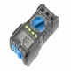 Digitális multiméter, LED dióda, zseblámpa, AC-DC 600V, 10A, 99,99 MΩ, NCV, HÖGERT HT1E601