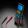 Digitális Multiméter, LCD kijelző, AC-DC 600V, 10A, 60 MΩ, HÖGERT HT1E604