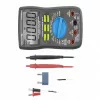 Digitális Multiméter, LCD kijelző, AC-DC 600V, 10A, 60 MΩ, HÖGERT HT1E604