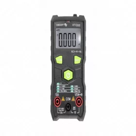   Digitális Multiméter, önbeállító, zseblámpa, LCD kijelző, AC-DC 600V, 10A, 60 MΩ, NCV, HÖGERT HT1E605