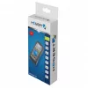 Digitális Multiméter, zseblámpa, LCD kijelző, AC-DC 2000V, 10A, 400 MΩ, HÖGERT HT1E606