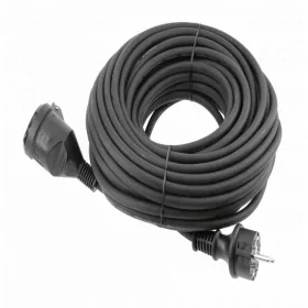   Hosszabbító kábel, gumi, 3x1,5  mm²,  20m, HÖGERT HT1E701