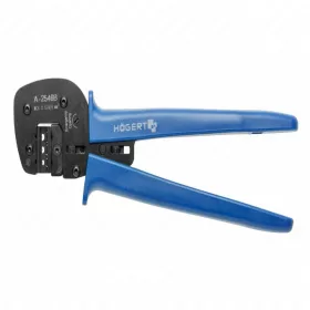   Krimpelő fogó, racsnis MC4 csatlakozóhoz, 2,5 / 4 / 6  mm², 270  mm, HÖGERT HT1P199