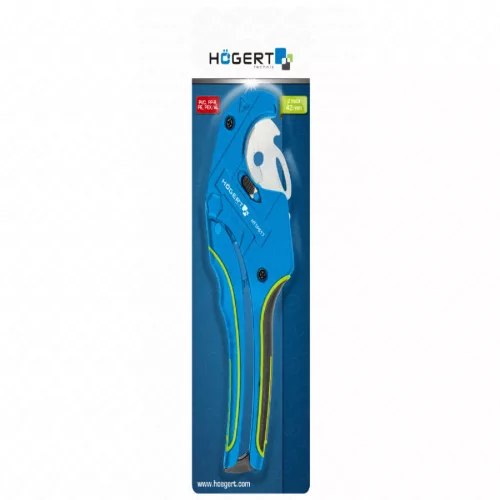 Csővágó fogó, PVC, PP, PE, PP-R, PEX, PEX-AL csövekhez, max: 42  mm-ig, cserélhető pengével , HÖGERT HT1P603