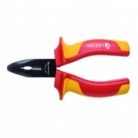   Szigetelt telefonfogó hajlított 1000V 160 mm, HÖGERT HT1P919