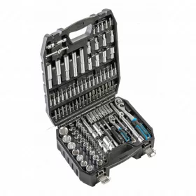   Dugókulcs és bitkészlet 1/2", 1/4", 112 részes, 25 év garancia, HÖGERT HT1R232