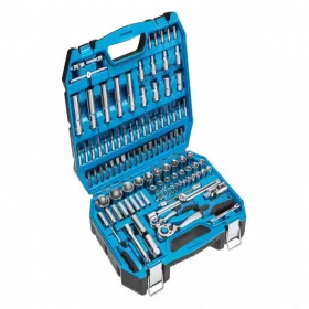   Dugókulcs és bitkészlet 1/2", 1/4", 112 részes, 25 év garancia, HÖGERT HT1R432