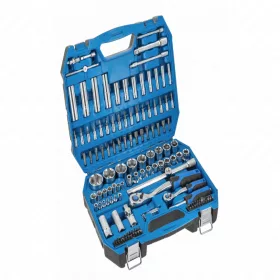   Dugókulcs és bitkészlet 1/2", 1/4", 144 részes, 25 év garancia, HÖGERT HT1R440