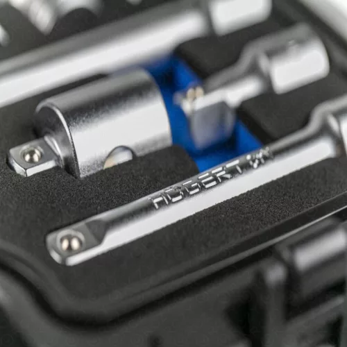 Dugókulcs készlet racsnis hajtószár 3/8", 36 részes, Élettartam garancia, HÖGERT HT1R465