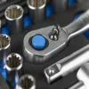 Dugókulcs készlet 1/4", 1/2",  60 részes, Élettartam garancia, HÖGERT HT1R470