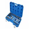 Dugókulcs készlet, 3/4", 21 részes, kofferben, HÖGERT HT1R510