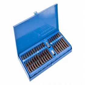   TORX, HEX bitfej készlet 3/8", 1/2",  40 részes, S2 acélból, HÖGERT HT1S405