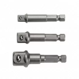   Bit-dugókulcs átalakító adapter 1/4", 3/8", 1/2", HÖGERT HT1S445