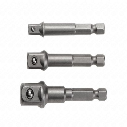 Bit-dugókulcs átalakító adapter 1/4", 3/8", 1/2", HÖGERT HT1S445