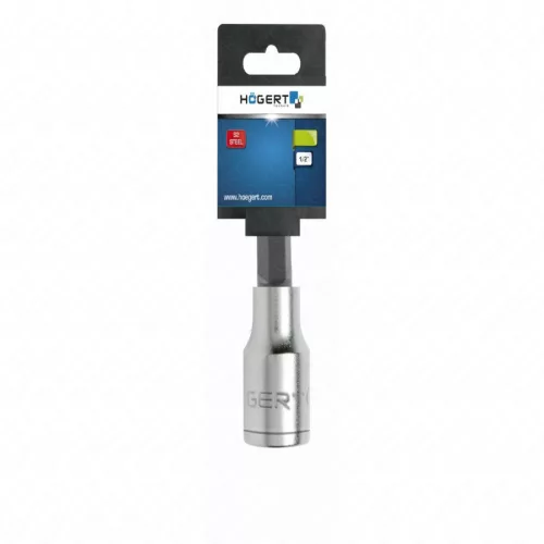 Dugókulcs TORX bitfej 1/2", T30, HÖGERT HT1S749
