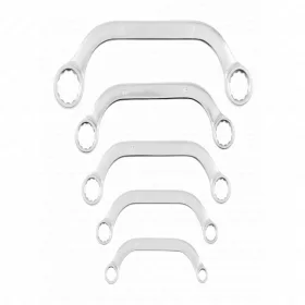   Indítókulcs / C-típusú csillagkulcs készlet 8-22 mm, 5 részes, HÖGERT HT1W599