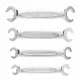 Fékcsőkulcs készlet, kétoldalú, 8-17 mm, 25 év garancia, HÖGERT HT1W730
